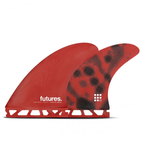 futures フィン COFFIN BROS F.GLASS MEDIUM Futures Fins CONTROL 2.0 COFFIN BROS F.GLASS Mサイズ トライフィン