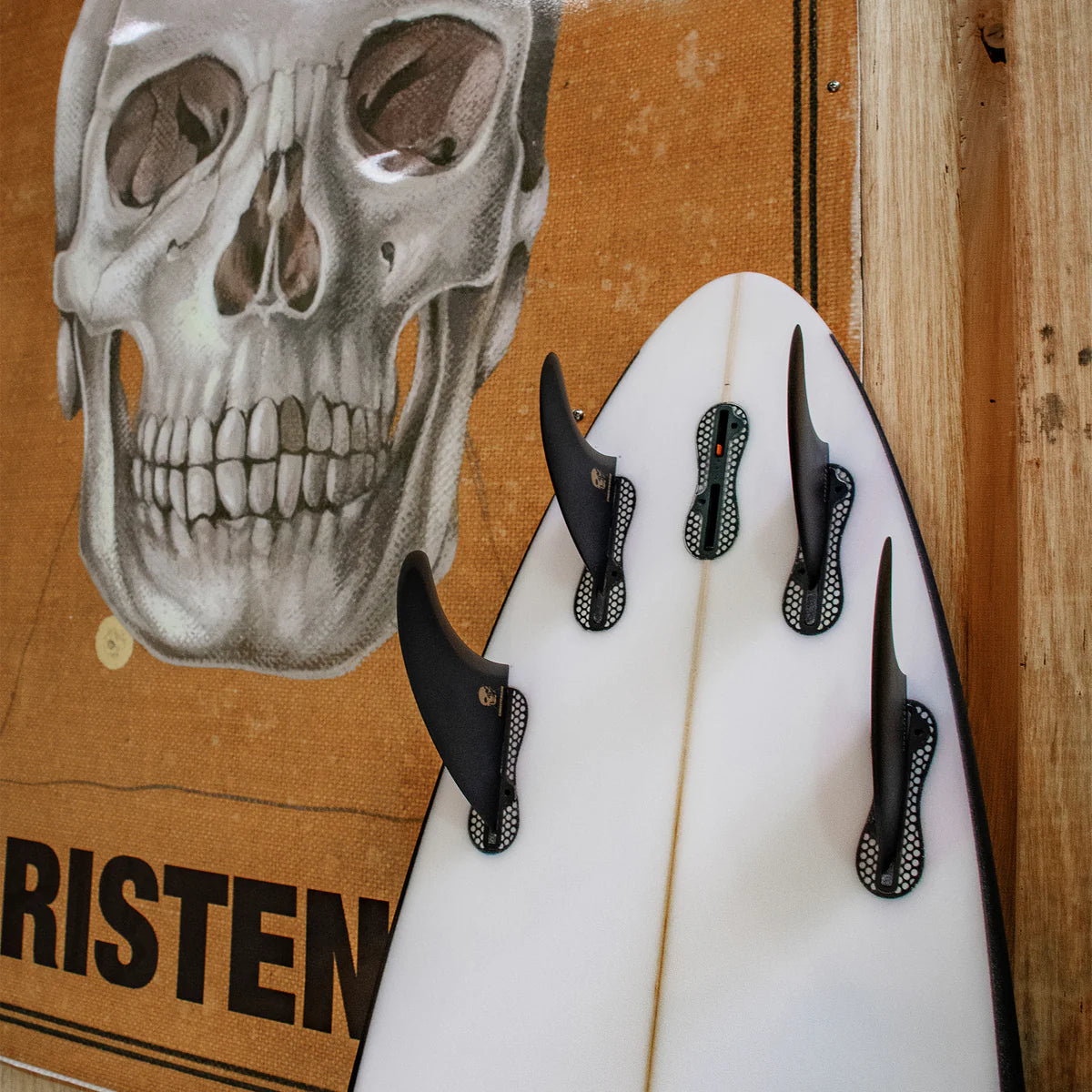 FCS II CHRISTENSON TRI-QUAD FIN SET Mサイズ トライフィン クワッド