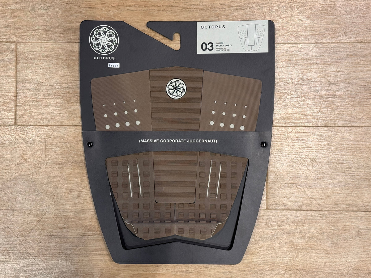 NEW 新品送料込み　オクトパス DION AGIUS Ⅳ デッキパッド 3P黒 Octopus DION AGIUS IV｜オクトパス ディオン・アジウス デッキパッド