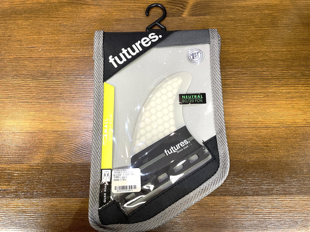 Futures Fins RTM HEX NEUTRAL S Q/R 375 Sサイズ クワッドフィン