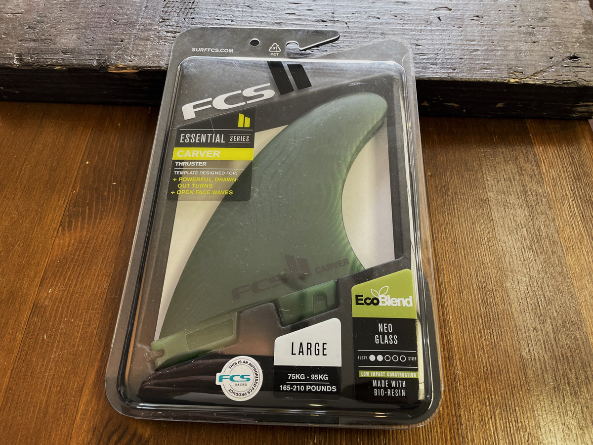 FCS II CARVER Lサイズ トライフィンセット 美品 FCS II CARVER TRI FIN SET - FCS JAPAN