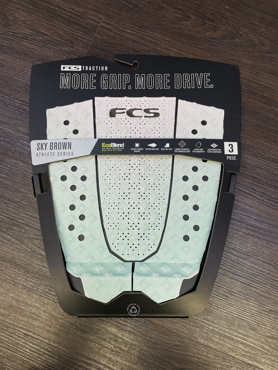Fcs Fins FCS Sky Brown Sea Foam Traction Pad Surfboard