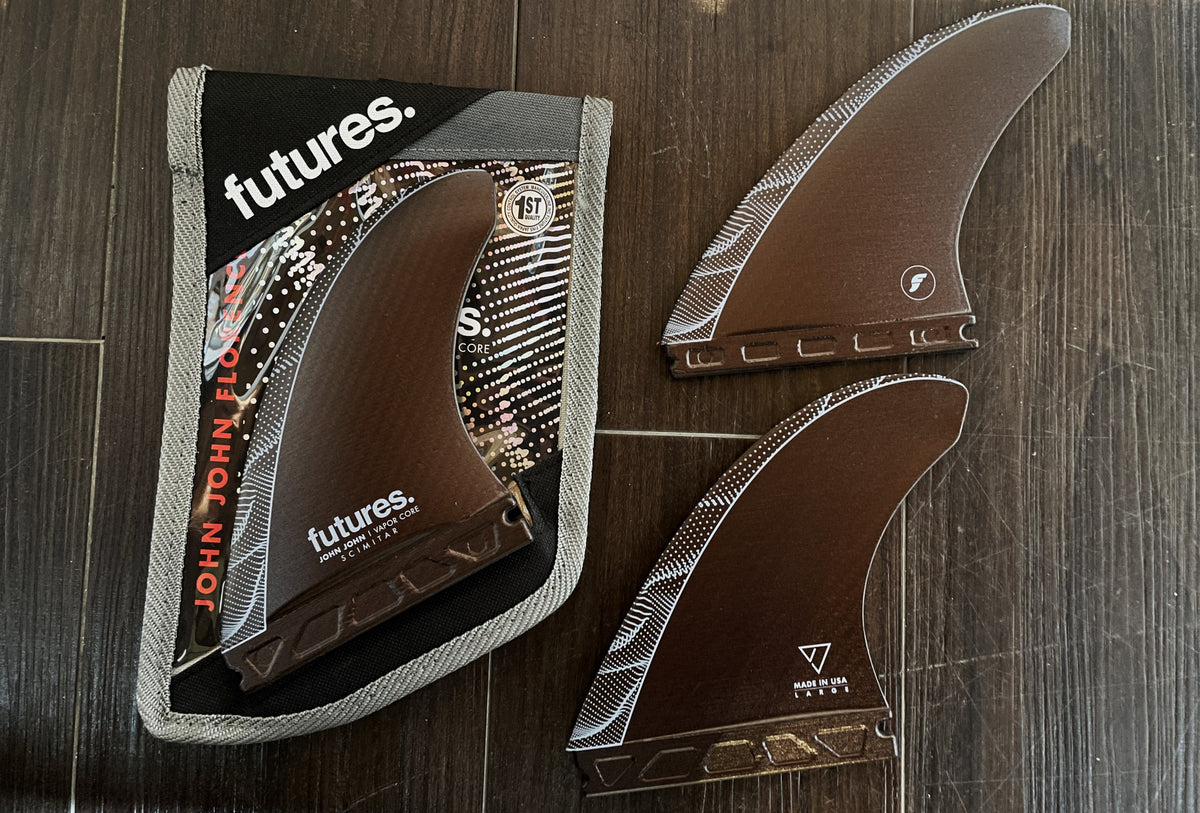 Futures Fins John John Florence Signature Scimitar Lサイズ ジョンジョン・フローレンス –  Hannah Firm Shop