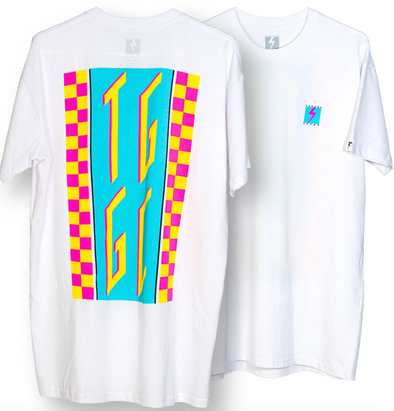 Takeda Customs　Neon Disco T-Shirt 　Tシャツ　タケダカスタム
