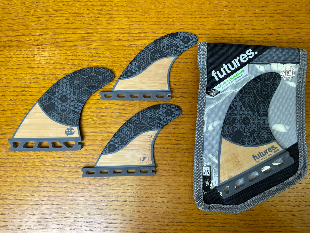 Futures Dave Rastovich QUAD fin クアッド FUTURE FIN RTM HEX