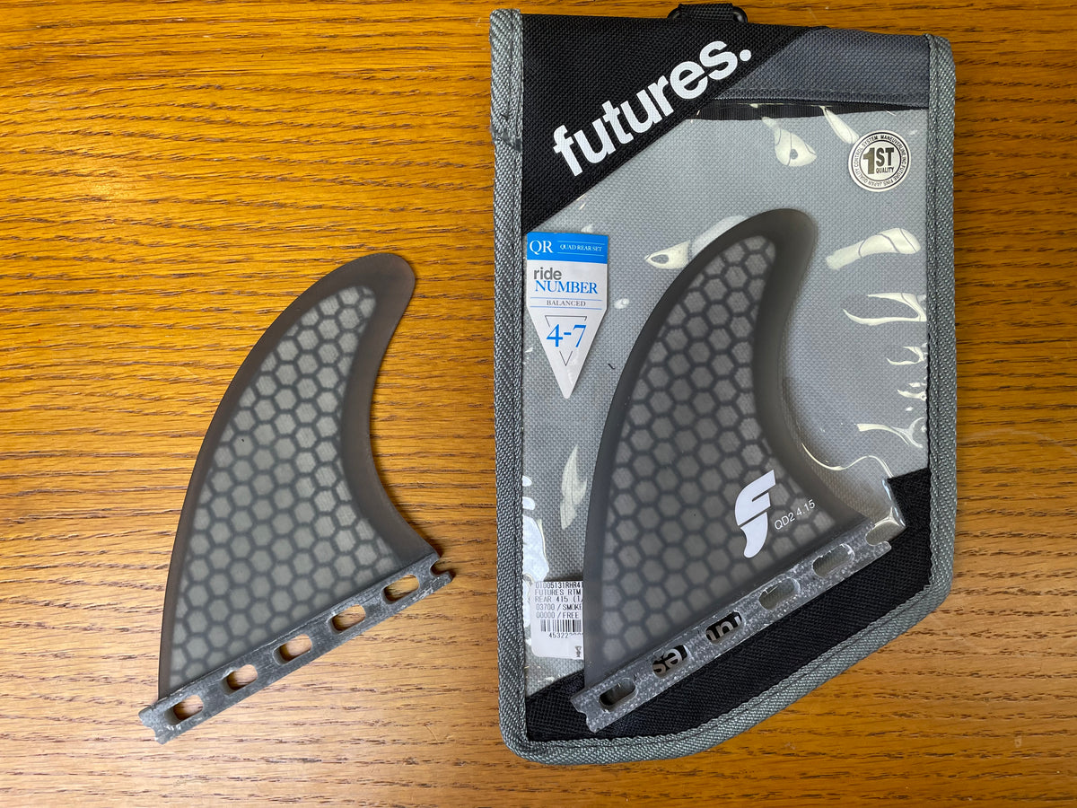 Futures Fins RTM HEX 4.15 クワッドフィン リアフィン フューチャーフィン – Hannah Firm Shop