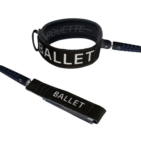 BALLET リーシュコード PIROUETTE LEASH -BLACK-  6ft reg/7ft ミッドレングス