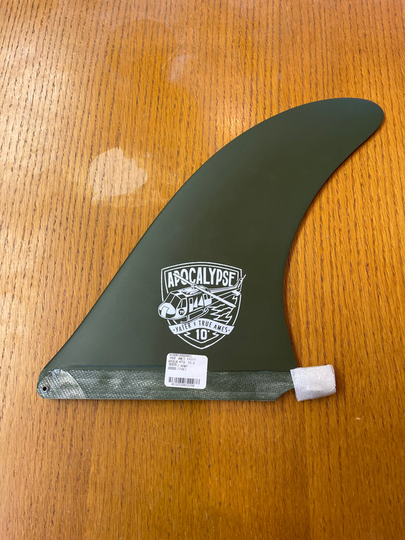 Yater Apocalypse LONGBOARD FIN 10.0" ARMY GREEN