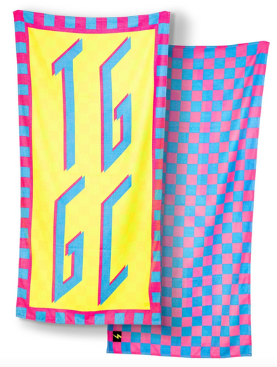 Neon Disco Towel Takeda Customs