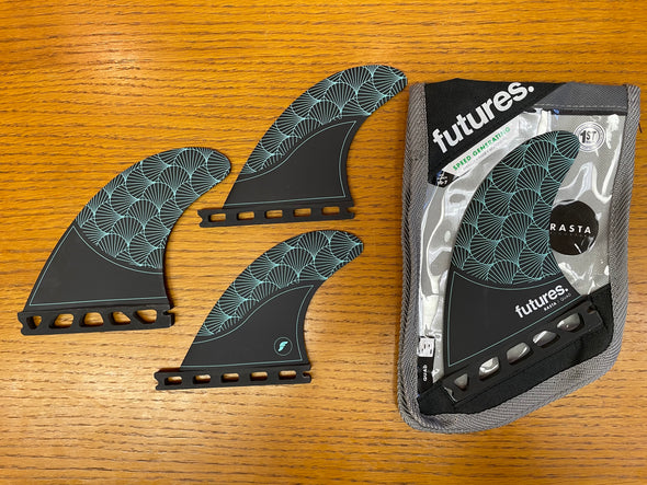 Futures Fins RTM HEX RASTA QUAD 3.0　クワッドフィン　ラスタ　フューチャーフィン